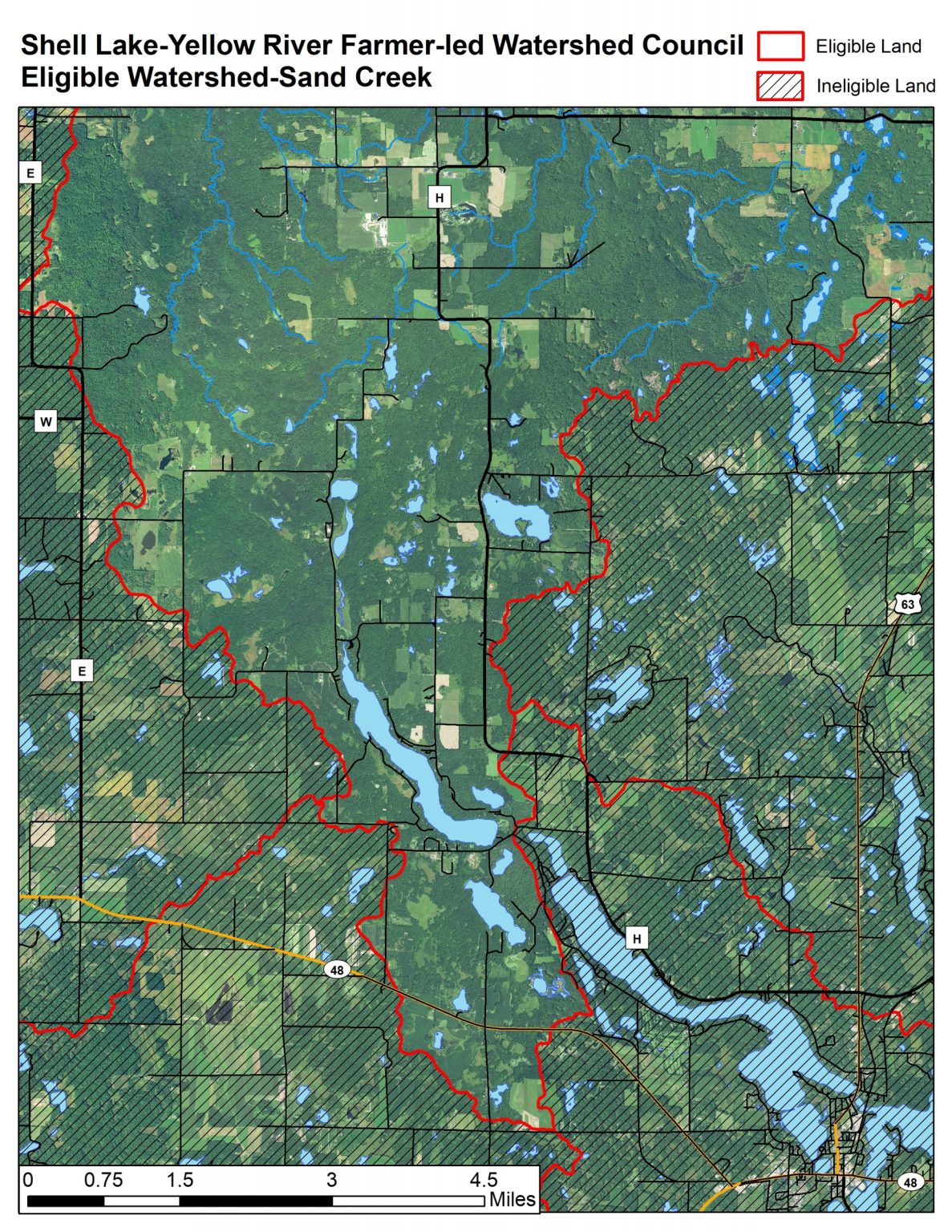 Incentive Program Eligible Land Maps Extension Washburn County 5034